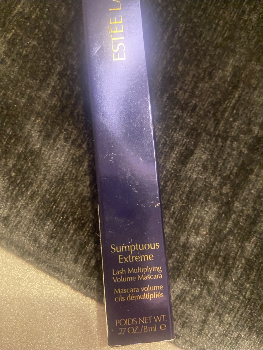 Estee Lauder sumptuous extreme black mascara NIB